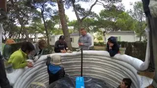 Calearth.es - Workshop Barcelona Superadobe - day 4 (7) - February 2015