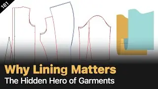 Understanding Lining Construction: A Game-Changer for Pattern Makers [Pattern Making Tutorial]
