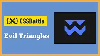 CSS Battle - Evil Triangles | Target #60 | CSS Challenge