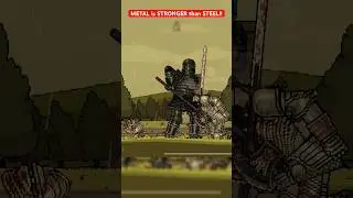 BEHEADING By BLACK METAL!! #shorts #swordfighting #medieval #gamingmoments #knight #fight