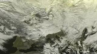 Sat24 video impression for Sunday, January 13, 2019
