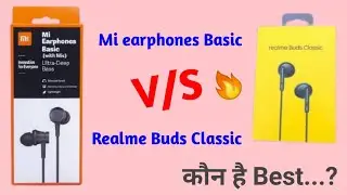 Realme Buds Classic vs Mi Earphone Basic full compersion // Mi Earphone vs Realme Buds Classic