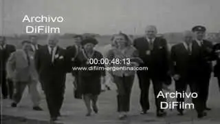 DiFilm - Sheila Scott flight ends the Pacific 1966