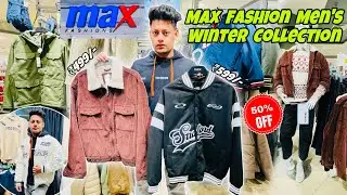 Max Fashion Men&rsquo;s Winter Collection | Best Varcity & Bomber Jackets for men | max fashion haul