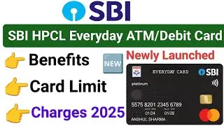 Sbi hpcl debit card benefits & charges 2025 | Sbi hpcl everyday debit card | Sbi debit card