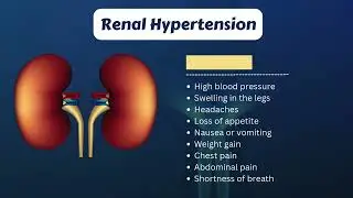 Renal hypertension is high blood pressure due to kidney