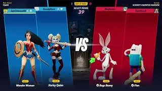 @Greedychun  & Jojo Enter The Multiversus Wonder Woman Gameplay (No Commentary)