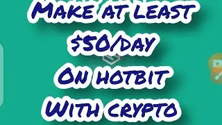 MAKE AT LEAST $50/DAY ON HOTBIT WITH TRIANGLLER  CRYPTO ARBITRAGE, %100 SAFE