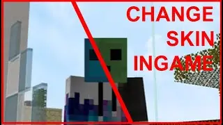 Change Skin INGAME in VANILLA MINECRAFT (without restarting the game, skin layering) | Tutorial #1