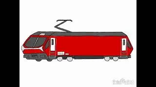 Edutech RailMaster RM64 P200 (SBB-CFF-FFS) #ibispaintx #timelapse