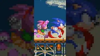 Sonic 3 A.I.R.: SonAmy Edition ❤️ Amy Rose over Tails ❤️ Sonic 3 A.I.R. Mods Shorts #sonicshorts