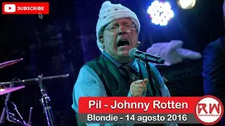 En Vivo  Pil - Johnny Rotten en Chile - Blondie