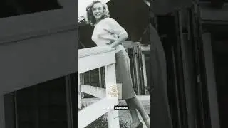 Marilyn Monroe on 20th Century Fox Backlot: 1947 Behind-the-Scenes