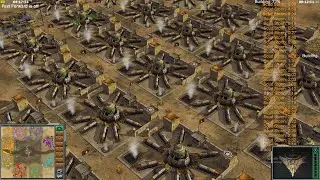 Defeating 7 HARD army using only SCUD STORM !!!!