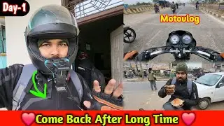 Come Back After Long Time || Motovlog in winter || sandar najare ke sath #vlog 