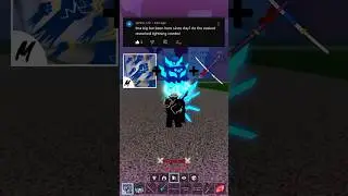 The Best Lightning, GodHuman, and Cdk Combo in Bloxfruits! #roblox #bloxfruits #viral