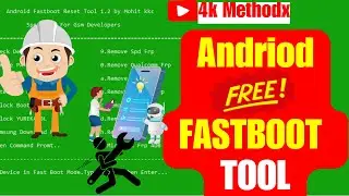 How to Use Android Fastboot Reset Tool | All  FRP Bypass 2024 |12/13/14 | Google Account Remove