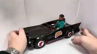 Vintage 1974 Mego Corporation Batman's Batmobile Car Boxed Based On The TV Series Very Rare