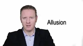 Allusion  - Meaning | Pronunciation || Word Wor(l)d - Audio Video Dictionary