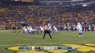 Steelers WR Antonio Brown Punt Return Touchdown and Celebration