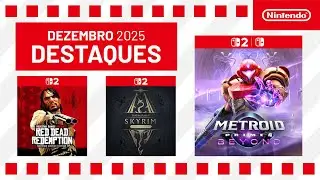Destaques do m&ecirc;s (Nintendo Switch 2 / Nintendo Switch) &ndash; Dezembro 2025