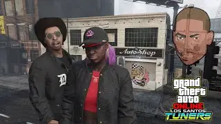 GTA V Online- The Gangbanger Robbery- Vysser Neo- Getaway Vehicle + Masks