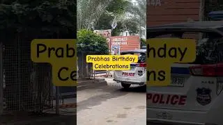 Празднование дня рождения Прабхаса #prabhashouse #prabhasbirthdaycelebrations #shorts #prabhasfauzi