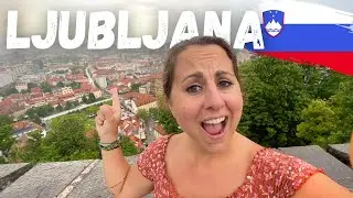 LJUBLJANA, SLOVENIA: Our New Favorite City in Europe! (Ljubljana walking tour)