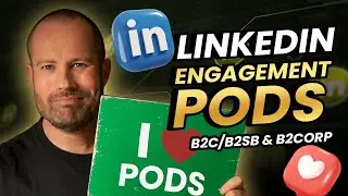 LinkedIn Engagement Pods | B2C/B2SB & B2Corp - Launching Every Tuesday