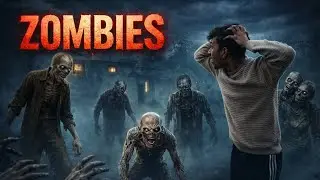 ZOMBIES Attack at Haunted House! 😱 #vfx @Vfxbaabu 
