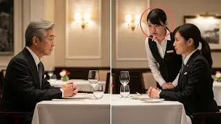 Everyone Ignored the Japanese Billionaire UntilWaitress Spoketo Him in Japanese Heart Touching Story