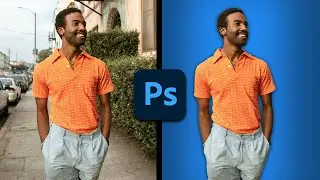 How To Change Background To ANY Color In Photoshop 2026