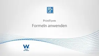 PrintForm - Formeln anwenden