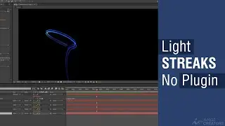 Light Streaks without Plugin | After Effects Tutorial
