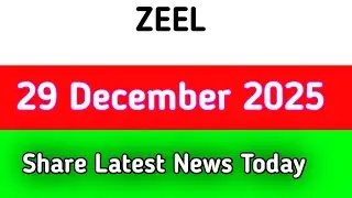 zee entertainment share news today || zee entertainment share news