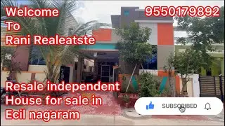 (SR209) Resale independent house for sale in Ecil Nagaram to Rampally near to main Road 150 sqyrds