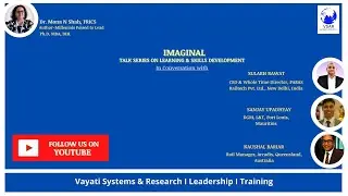 Imaginal Talk Series on Learning & Skills Development - Episode 10