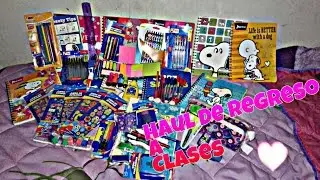 Haul de Regreso a Clases 2016 ❤💺📚✏