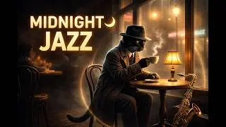 Noir Café Jazz ☕ Late Night Smooth Jazz Ambience