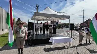 Utcanevek szentel&eacute;se - 2024. augusztus 16. - Bős