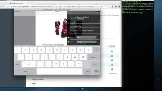 HomeStead iPad app to save new customer using Data service