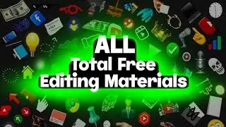🎥 Download All Editing Materials From These 2 Apps | Free PNG, SFX, Overlays & Backgrounds