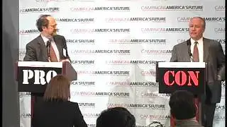 R. Kuttner, W. Kristol - Failure of Conservatism Conference - May, 2007