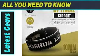 `Christian Lever Weight Lifting Belt: Your Ultimate Powerlifting Advantage!