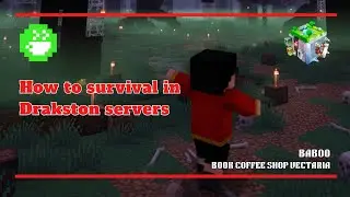 🎬 Vectaria.io Film｜How to survival in Drakston servers｜Book Coffee Shop #vectaria