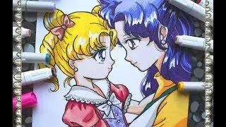 C&oacute;mo Dibujar a Sailor Moon + Ikuko Tsukino How To Draw Usagi's mother Speed Draw| CarlosNaranjoTV