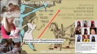 Av&eacute; Maria 🙏🏻 - the HERMAPHRODITE Jewess👺, geen moeder maar loeder - Mama vs Maffia Trudi Verstegen