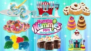 YUMMY NUMMIES DESSERTS MEGA COMPILATION (CAKE, GUMMIES, FRUITY RIBBONS, CUPCAKE, SUNDAE, DONUTS)