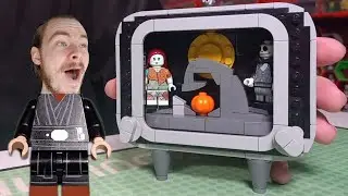 Мои любимые сцены на Хэллоуин! LEGO 40774 #2