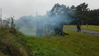 B&auml;rbel beim Kanonen Drill